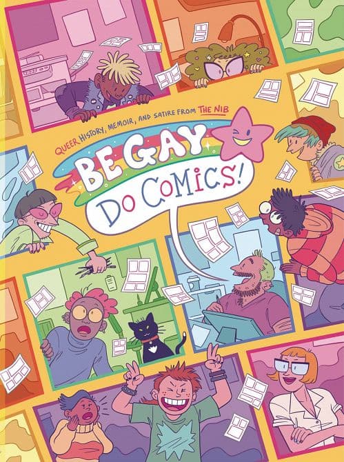 Cover Art for BE GAY DO COMICS TP