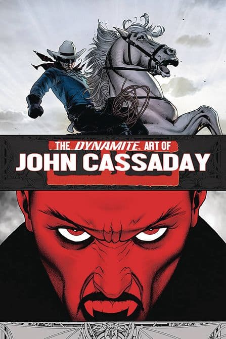 Cover Art for DYNAMITE ART OF JOHN CASSADAY HC