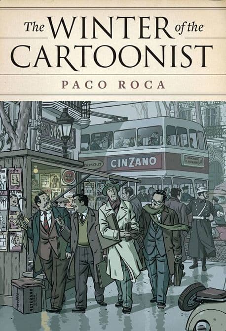 Cover Art for WINTER OF THE CARTOONIST HC PACO ROCA