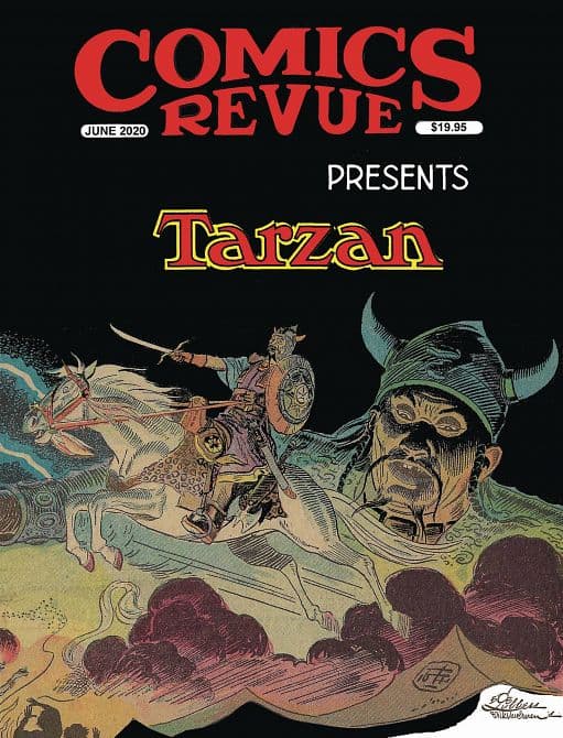 Cover Art for COMICS REVUE PRESENTS JUNE 2020