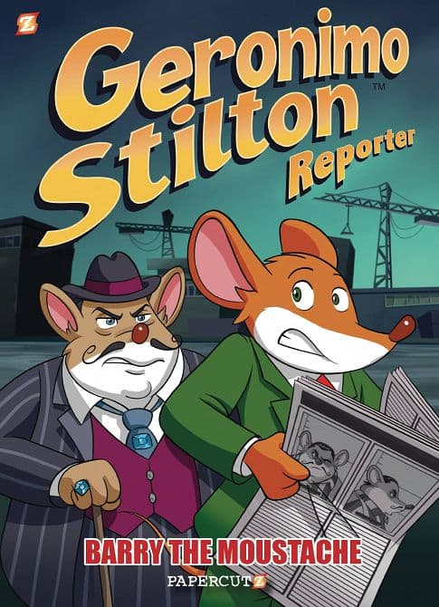 Cover Art for GERONIMO STILTON REPORTER HC VOL 05 BARRY MOUSESTACHE