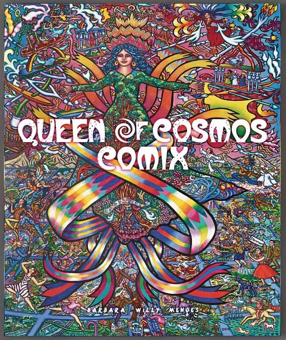 Cover Art for QUEEN OF COSMOS COMIX TP VOL 01