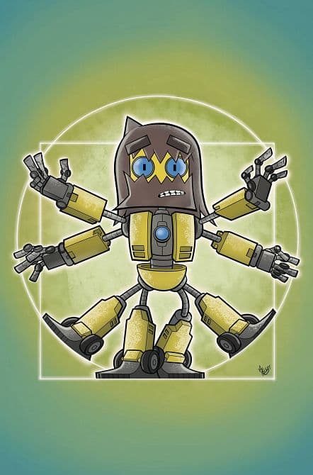 Cover Art for TALE OF THE ROBOT DANCE GAVIN DANCE GN