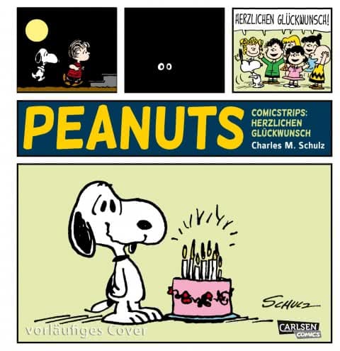 DIE PEANUTS -TAGESSTRIPS: Herzlichen Glückwunsch!