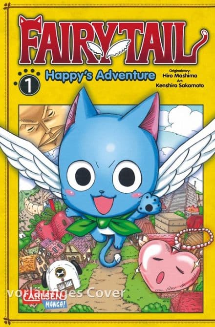 Cover Art for FAIRY TAIL-HAPPYS ADVENTURE