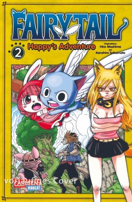 Cover Art for FAIRY TAIL-HAPPYS ADVENTURE