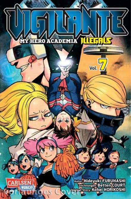 Cover Art for VIGILANTE-MY HERO ACADEMIA ILLEGALS