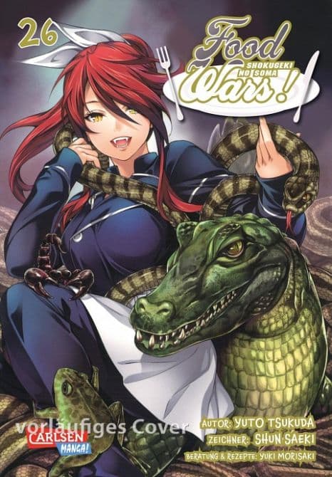 Cover Art for FOOD WARS-SHOKUGEKI NO SOMA