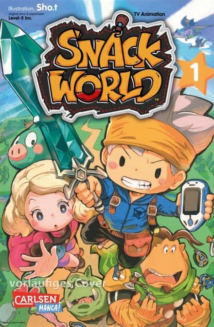 Cover Art for SNACK WORLD