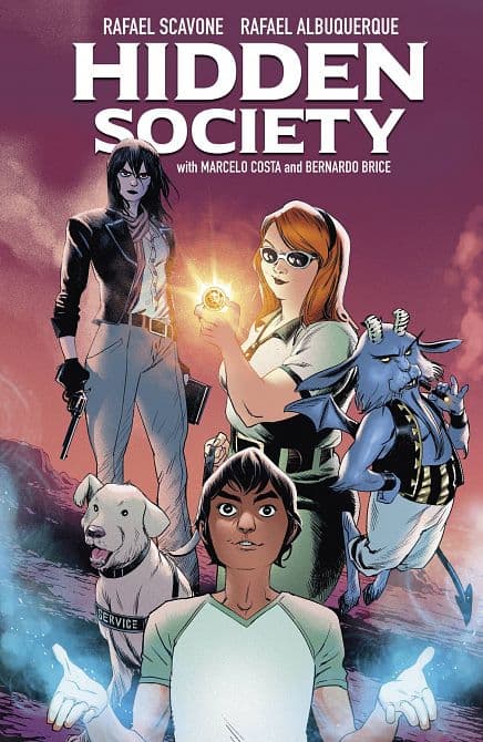 Cover Art for HIDDEN SOCIETY TP