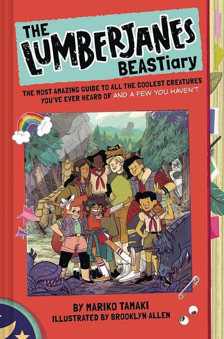 Cover Art for LUMBERJANES BEASTIARY HC