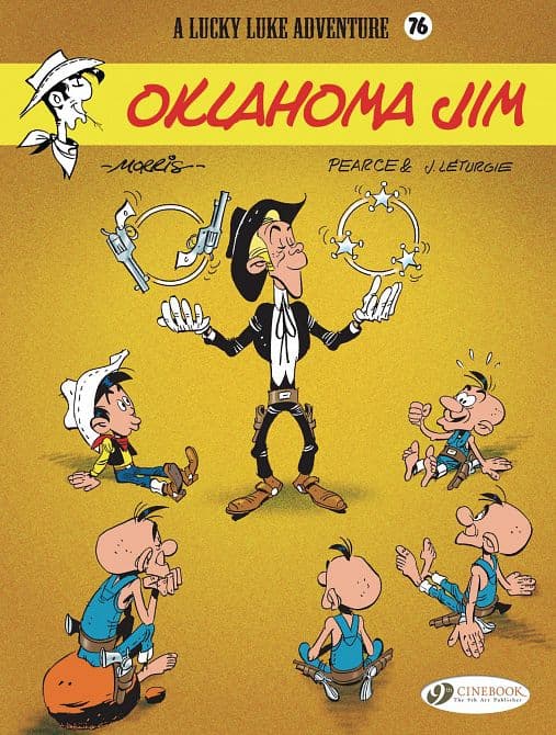 Cover Art for LUCKY LUKE TP VOL 76 OKLAHOMA JIM