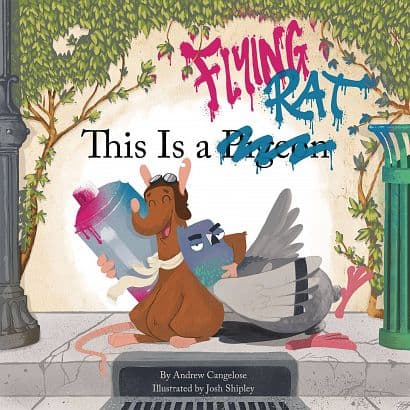 Cover Art for THIS IS A FLYING RAT HC
