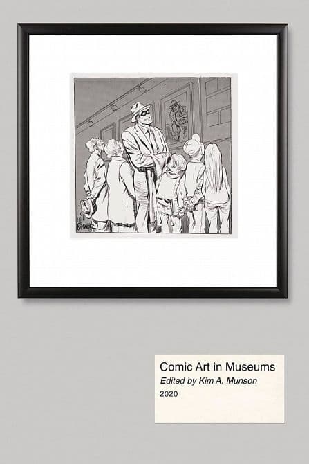 Cover Art for COMIC ART IN MUSEUMS SC
