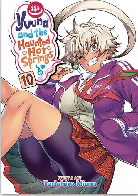 Cover Art for YUUNA & HAUNTED HOT SPRINGS GN VOL 10