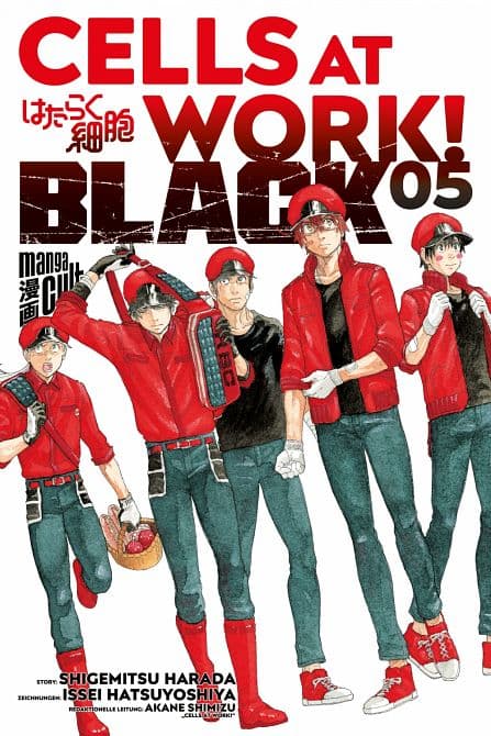 Cover Art for CELLS AT WORK BLACK ( ab 2019 )