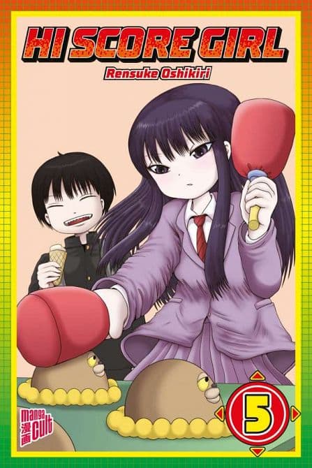 Cover Art for HI SCORE GIRL
