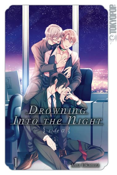 Cover Art for DROWNING INTO THE NIGHT