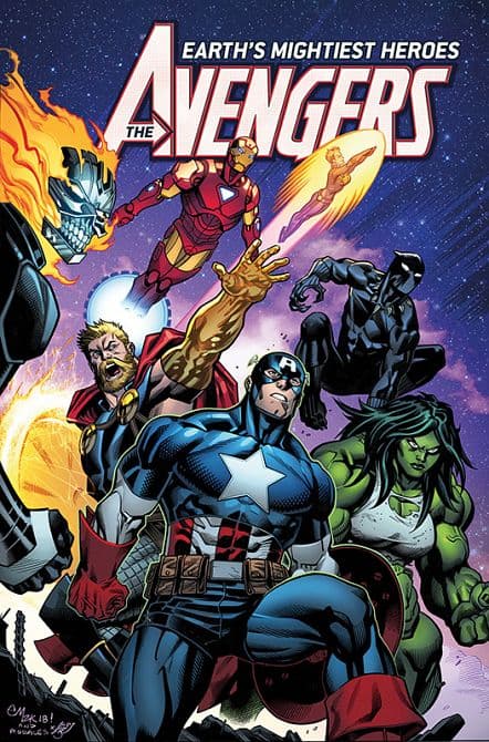 Cover Art for AVENGERS PAPERBACK ( HC )
