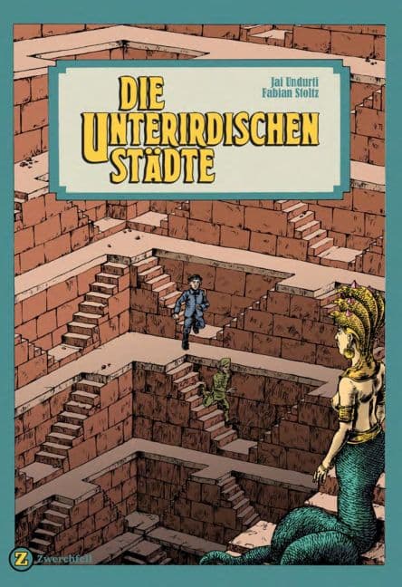 Cover Art for DIE UNTERIRDISCHEN STÄDTE