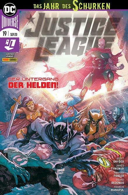 Cover Art for JUSTICE LEAGUE ( ab 2019 )
