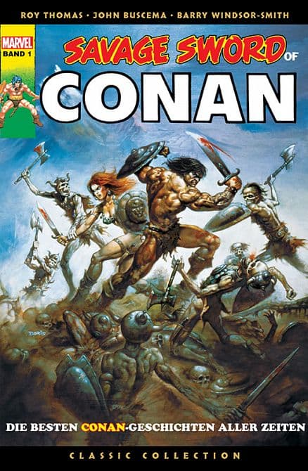 Cover Art for SAVAGE SWORD OF CONAN-CLASSIC COLLECTION