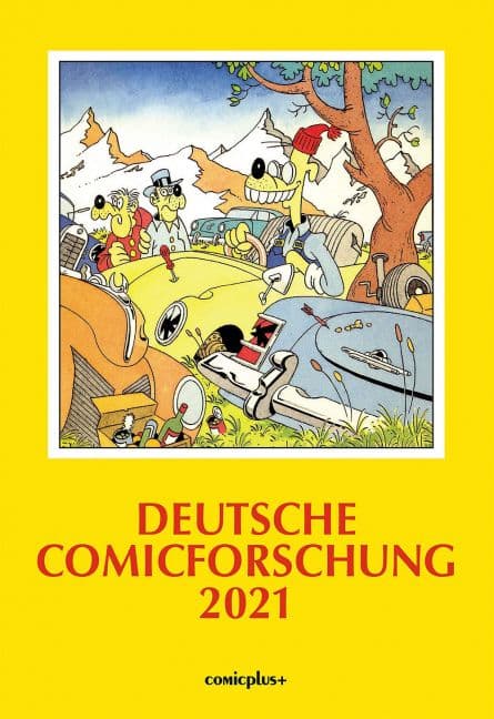 Cover Art for DEUTSCHE COMICFORSCHUNG JAHRBUCH 2021