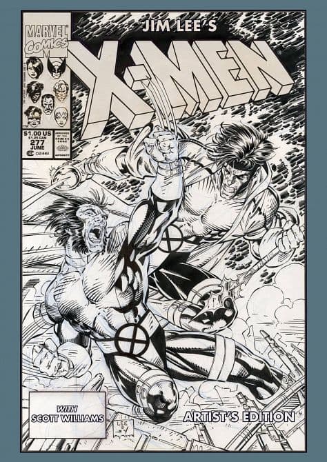 Cover Art for JIM LEES X-MEN ARTIST ED HC