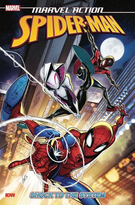 Cover Art for MARVEL ACTION SPIDER-MAN SHOCK TO THE SYSTEM TP