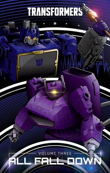 Cover Art for TRANSFORMERS HC VOL 03 ALL FALL DOWN