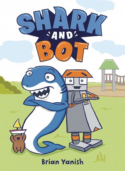 Cover Art for SHARK AND BOT YR GN VOL 01
