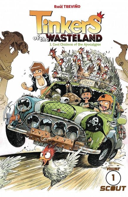 Cover Art for TINKERS OF WASTELAND GN