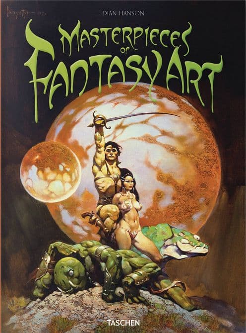 Cover Art for MASTERPIECES OF FANTASY ART HC