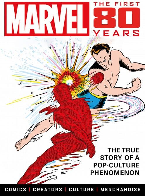 Cover Art for MARVEL COMICS FIRST 80 YEARS SC PX
