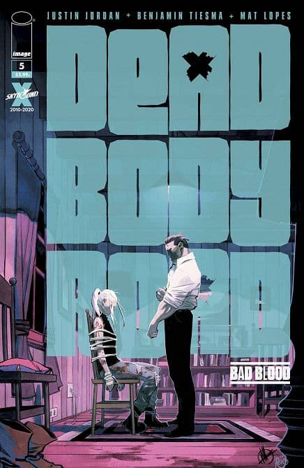 Cover Art for DEAD BODY ROAD BAD BLOOD