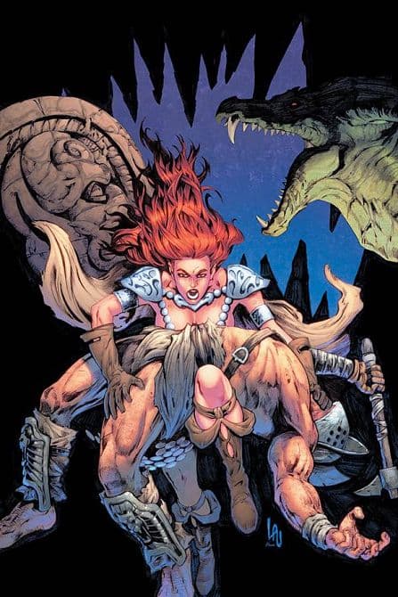 Cover Art for RED SONJA