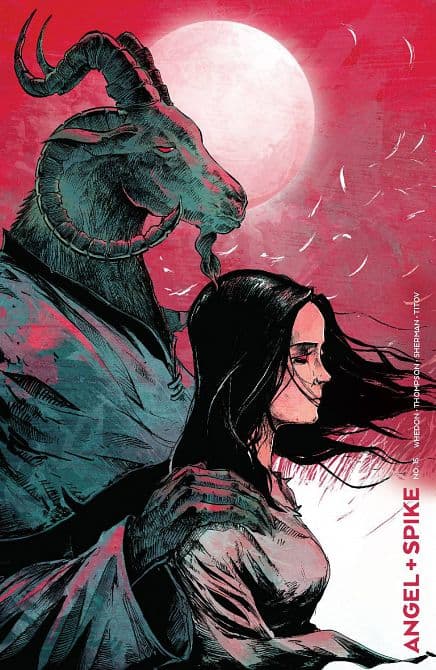 Cover Art for ANGEL & SPIKE