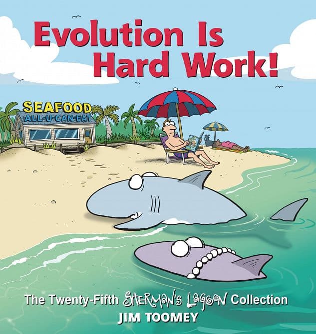 Cover Art for SHERMANS LAGOON EVOLUTION IS HARD WORK TP