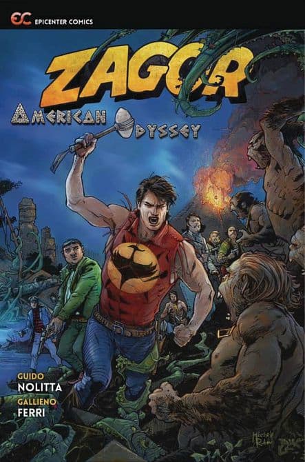 Cover Art for ZAGOR AMERICAN ODYSSEY GN