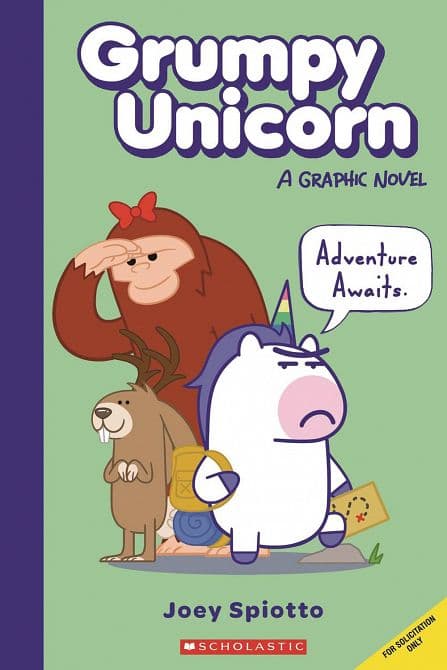 Cover Art for GRUMPY UNICORN YA GN VOL 01 HITS THE ROAD