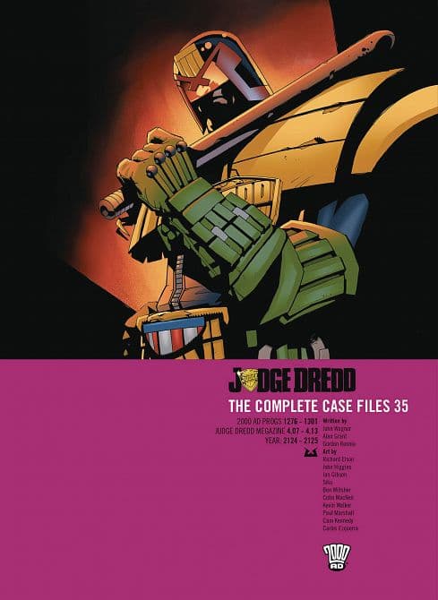 Cover Art for JUDGE DREDD COMPLETE CASE FILES TP VOL 35
