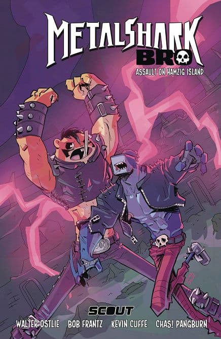 Cover Art for METALSHARK BRO 2 ASSAULT ON HAMZIG ISLAND TP