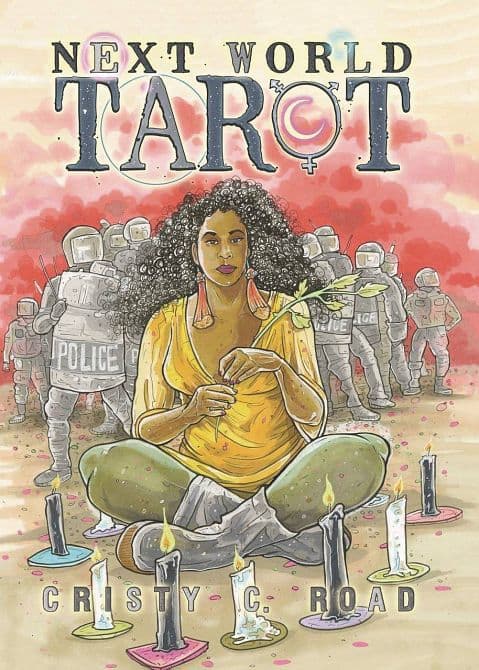 Cover Art for NEXT WORLD TAROT ART COLLECTION HC