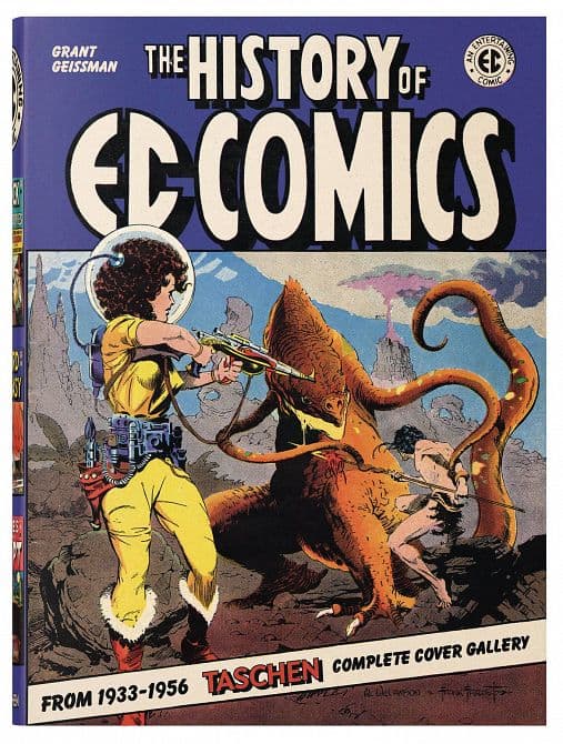 Cover Art for HISTORY OF EC COMICS DLX HC