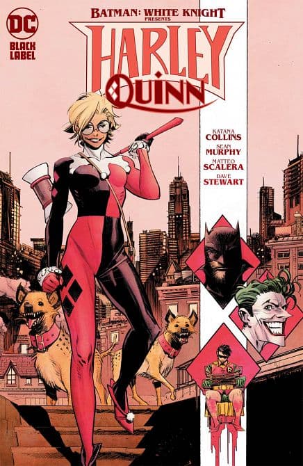 Cover Art for BATMAN WHITE KNIGHT PRESENTS HARLEY QUINN