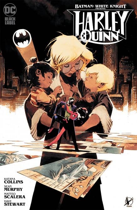 Cover Art for BATMAN WHITE KNIGHT PRESENTS HARLEY QUINN