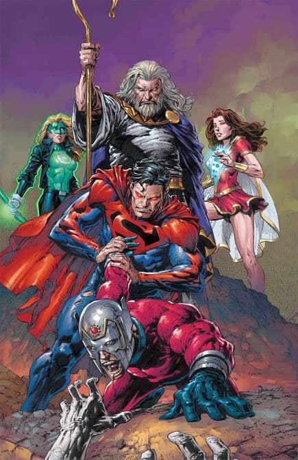 Cover Art for DCEASED DEAD PLANET
