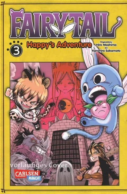 Cover Art for FAIRY TAIL-HAPPYS ADVENTURE