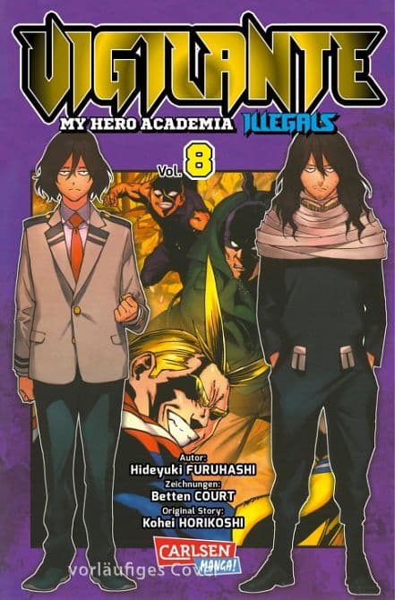 Cover Art for VIGILANTE-MY HERO ACADEMIA ILLEGALS