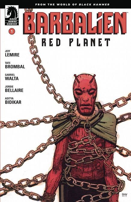 Cover Art for BARBALIEN RED PLANET